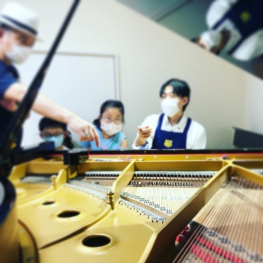 みあ音楽室　調律見学会